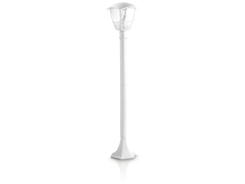 Philips Creek post white 1x60W 230V