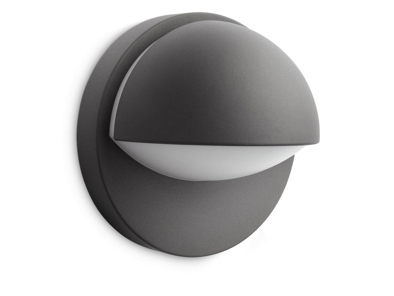 Philips June wall lantern antracit 1x12W 230V
