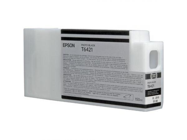 Epson Original UltraChrome HDR Druckerpatrone photo schwarz 150ml (C13T642100)