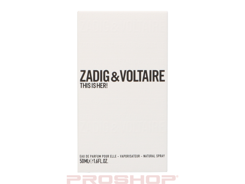 ZADIG & VOLTAIRE This Is Her! EDP - 50 ml