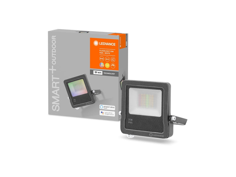 LEDVANCE SMART+ FLOOD DARK GREY 20W RGBW WIFI