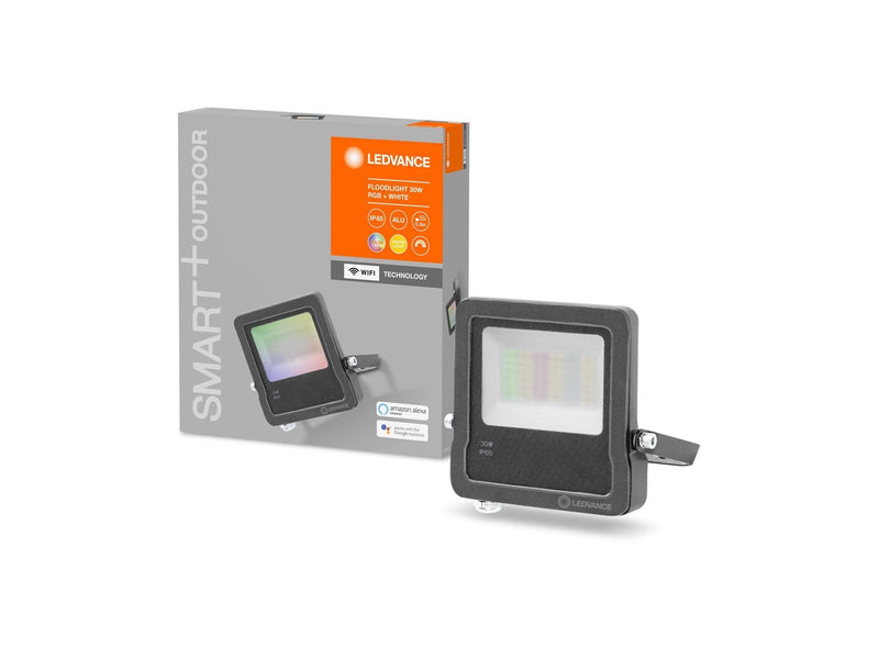 LEDVANCE SMART+ FLOOD DARK GREY 30W RGBW WIFI
