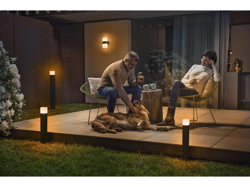 LEDVANCE SMART+ WALL CUBE UPDOWN DARK GREY RGBW WIFI