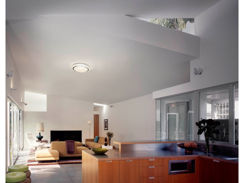 LEDVANCE Smart+ Ceiling moon white + silver ring CCT WIFI A