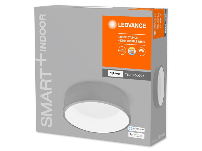 LEDVANCE Smart+ Ceiling Cylinder Grey CCT metal  WIFI APP 4