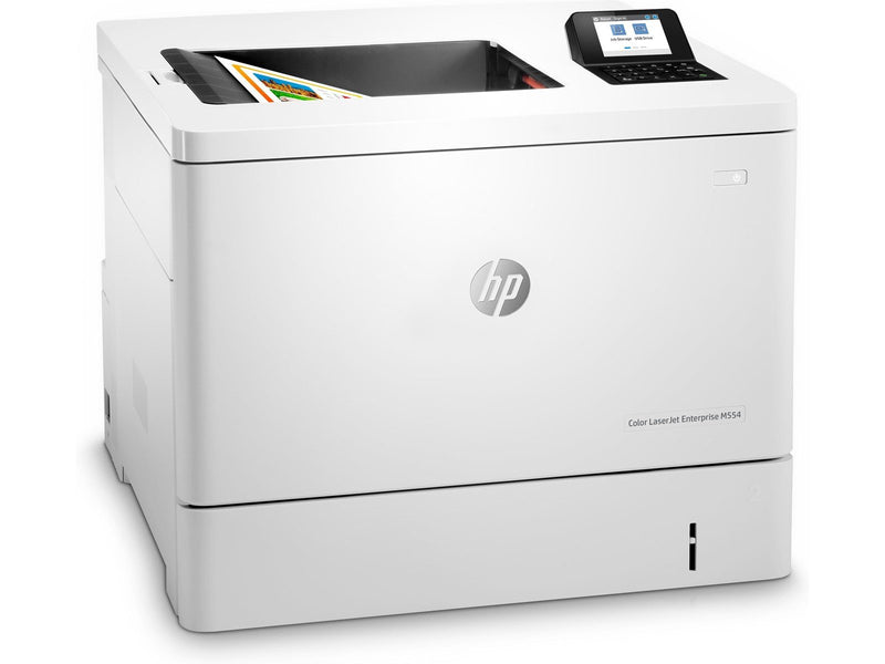 HP LaserJet Enterprise M554dn Color Laser Printer Laserdrucker - Farbe - Laser