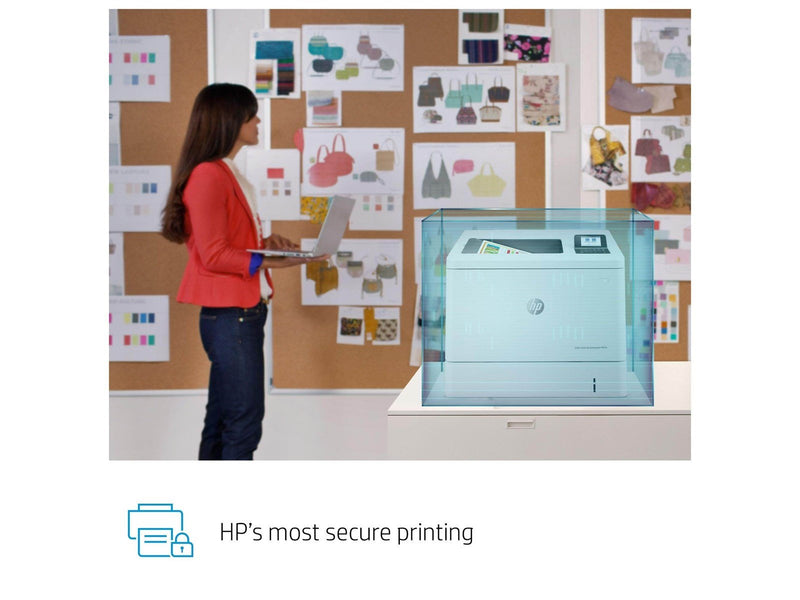 HP LaserJet Enterprise M554dn Color Laser Printer Laserdrucker - Farbe - Laser