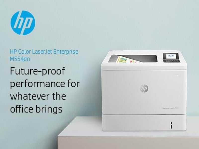 HP LaserJet Enterprise M554dn Color Laser Printer Laserdrucker - Farbe - Laser