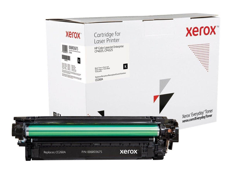 Xerox 006R03675 / Alternative to HP 647A / CE260A Black Toner - Tonerpatrone Schwarz