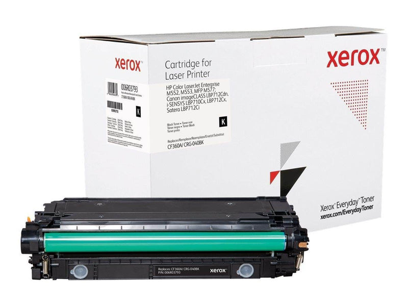 Xerox 006R03793 / Alternative to HP 508A / CF360A Canon CRG-040BK Black Toner - Tonerpatrone Schwarz
