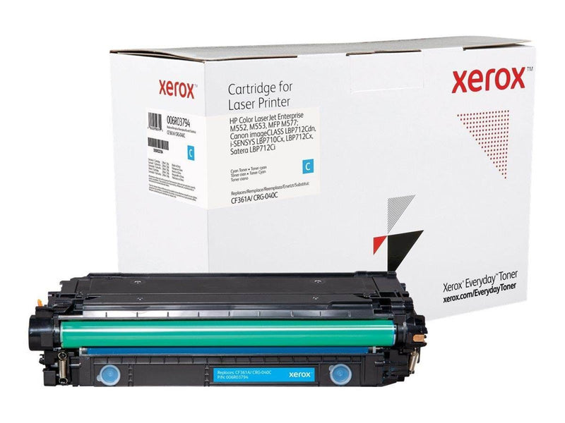 Xerox 006R03794 / Alternative to HP 508A / CF361A Canon CRG-040C Cyan Toner - Tonerpatrone Cyan