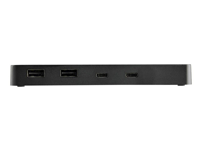 StarTech.com 2 Port USB C KVM Switch - 4K 60Hz HDMI - Compact UHD Desktop KVM Switch w/USB Type C Cables - Bus Powered MacBook T