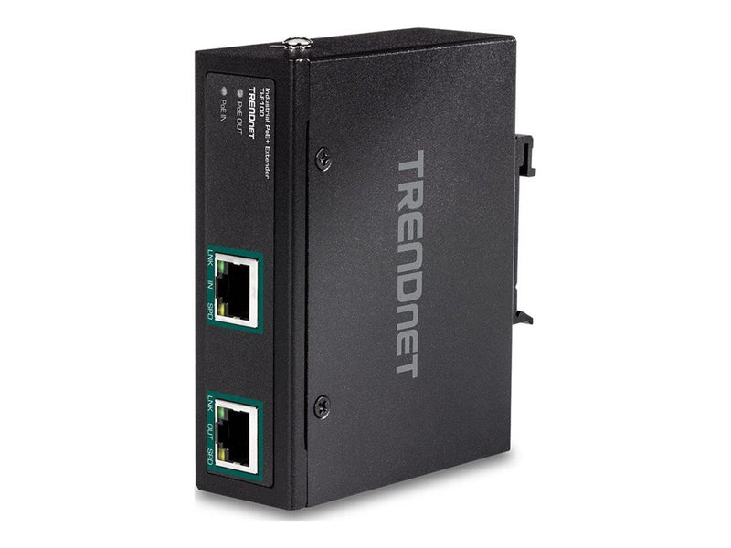 TRENDnet TI-E100 Gigabit PoE+ Extender - network extender - 10Mb LAN 100Mb LAN GigE
