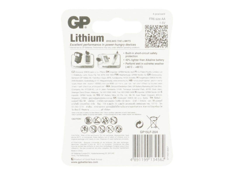 GP Primary Lithium 15LF