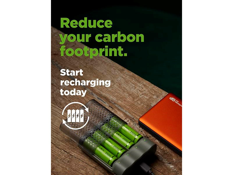 GP ReCyko Speed-oplader M451 (USB) inkl. 4 stk. A