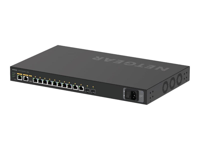 Netgear AV Line M4250-10G2XF-PoE++ GSM4212UX 8x1G Ultra90 PoE++ 802.3bt 720W 2x1G and 2xSFP+ Managed Switch