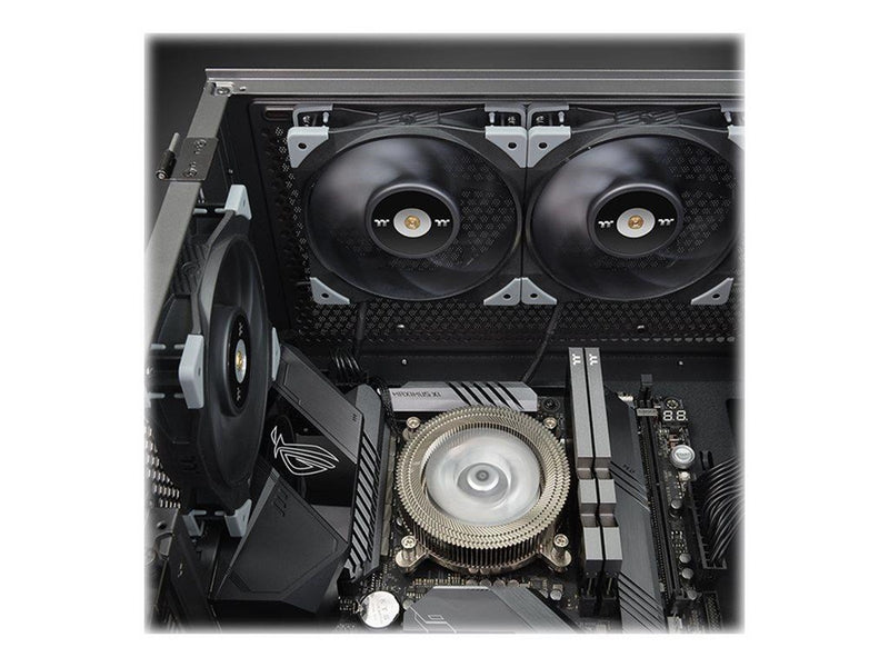 Thermaltake TOUGHFAN 12 - Gehäuselüfter - 120mm - Schwarz