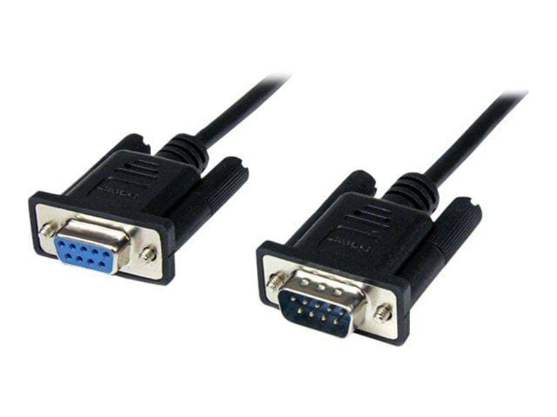 StarTech.com DB9 RS232 Serial Null Modem Cable F/M