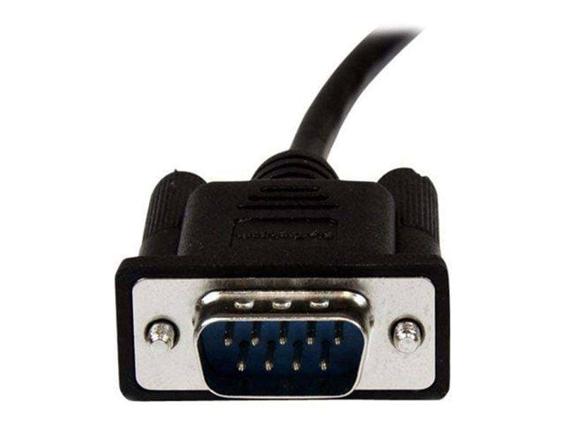StarTech.com DB9 RS232 Serial Null Modem Cable F/M