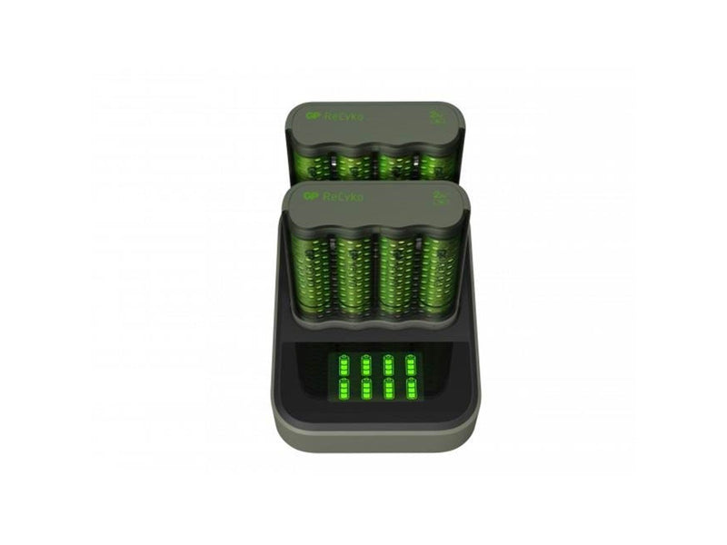 GP ReCyko 2x Speed-oplader M451 (USB) med ladestat
