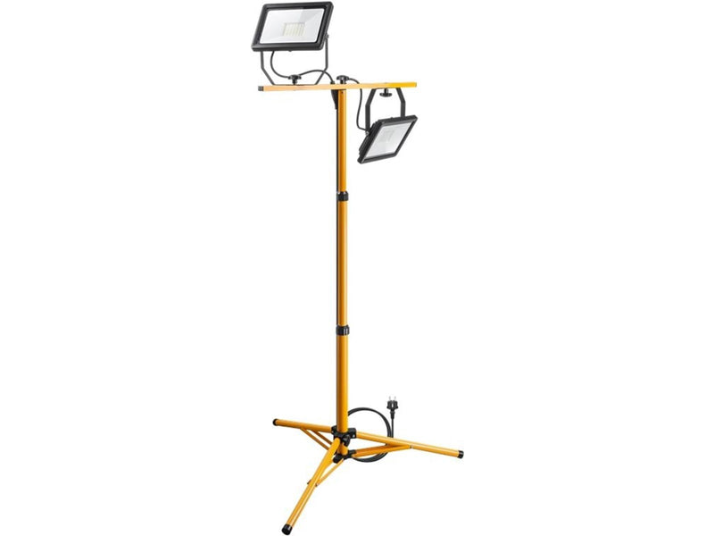 Pro LED work light with telescopic tripod 2 x 50 W b