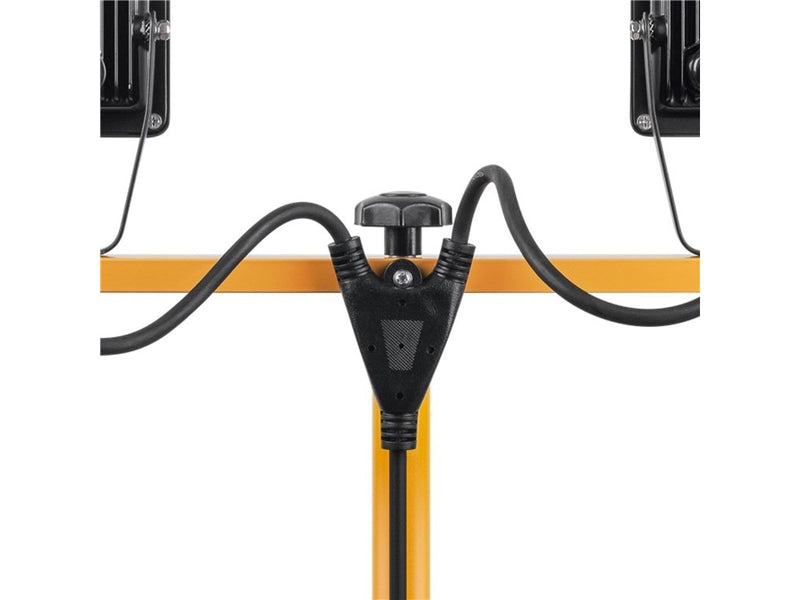 Pro LED work light with telescopic tripod 2 x 50 W b