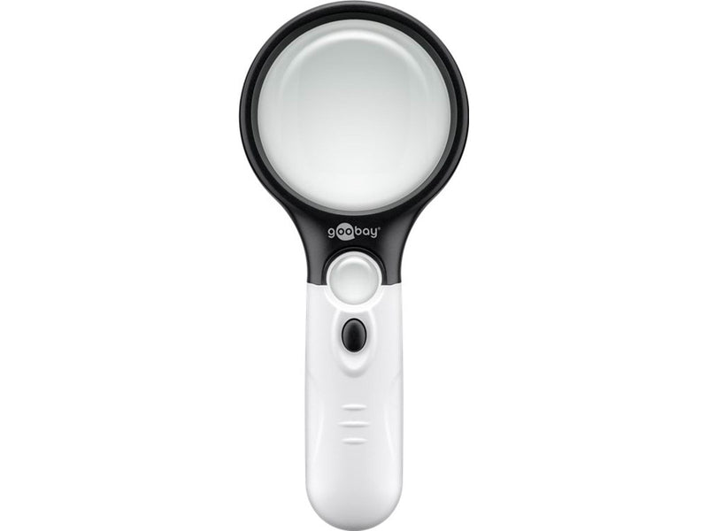 Pro LED reading magnifier white - ideal for displayin