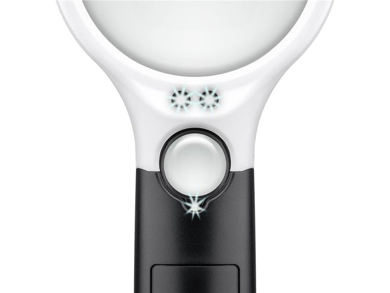 Pro LED reading magnifier white - ideal for displayin