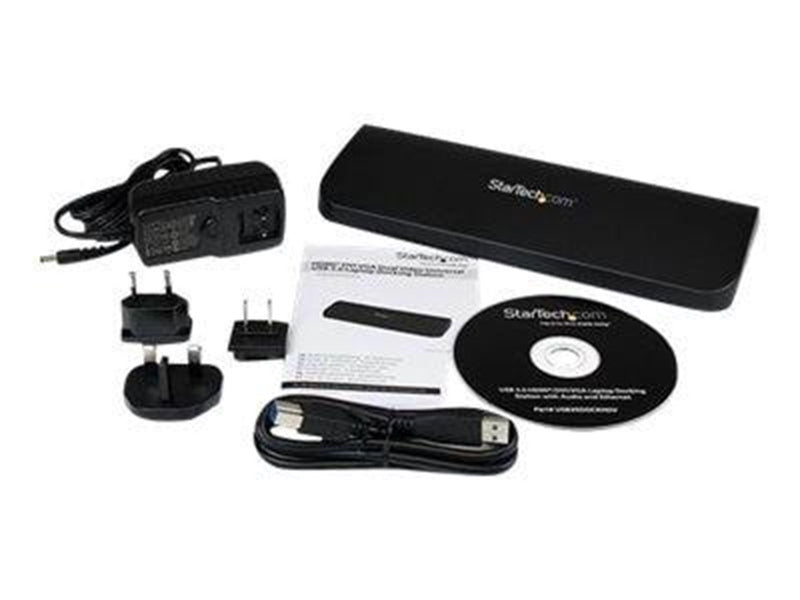 StarTech.com HDMI DVI VGA Dual Video USB 3 Universal Notebook Docking Station