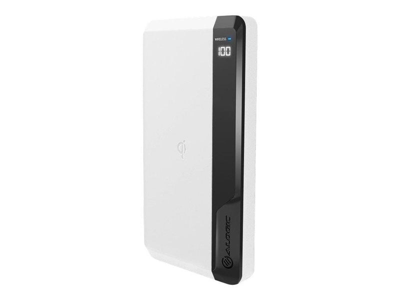 ALOGIC USB-C 10.000mAh Wireless Power Bank Ultimate Powerbank (Akku) - Weiß - 10000 mAh