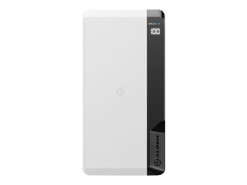 ALOGIC USB-C 10.000mAh Wireless Power Bank Ultimate Powerbank (Akku) - Weiß - 10000 mAh