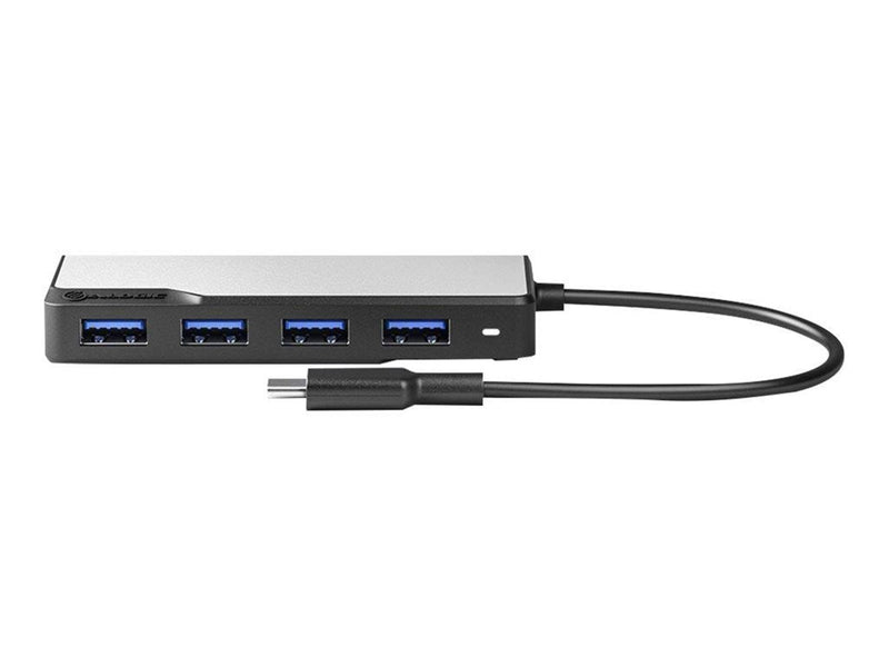 ALOGIC USB-C Fusion SWIFT 4-in-1 Hub USB-Hubs - USB 3.0 - 4 - Grau