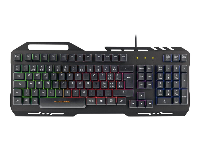 Deltaco GAMING - Gaming Tastaturen - Nordisch - Schwarz