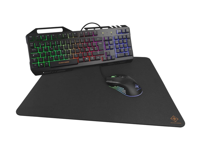 Deltaco GAMING - Gaming Tastaturen - Nordisch - Schwarz