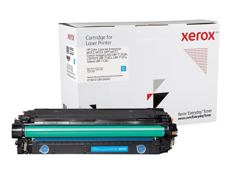 Xerox 006R03680 / Alternative to HP 508X / CF361X Canon CRG-040HC Cyan Toner- High Yield - Tonerpatrone Cyan
