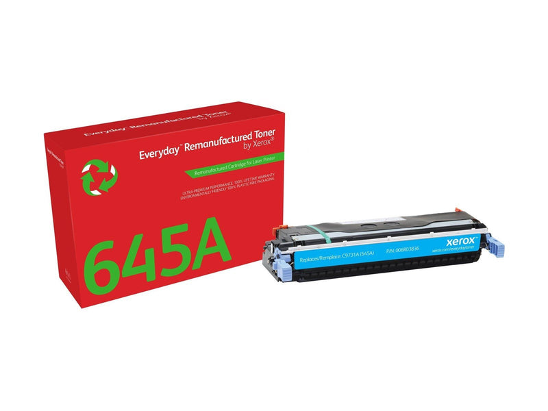 Xerox 006R03836 / Alternative to HP 645A / C9731A - Cyan Toner - Tonerpatrone Cyan