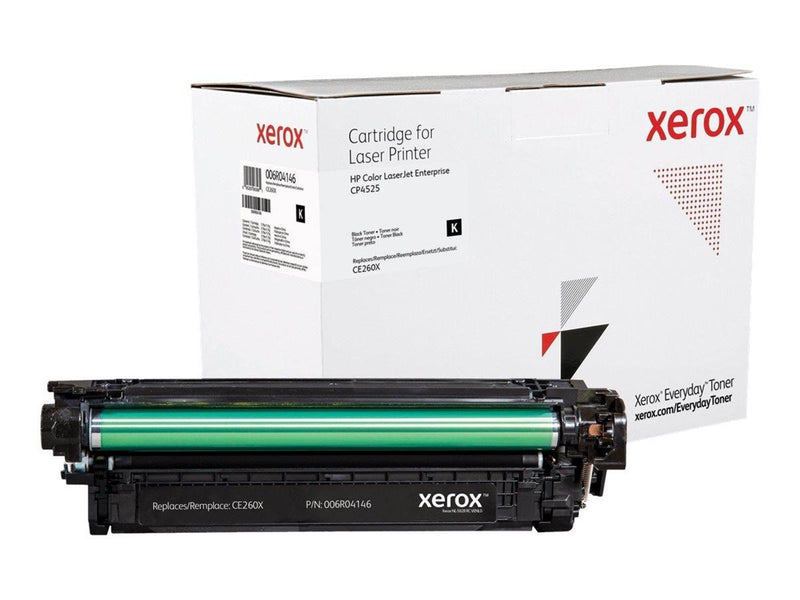Xerox 006R04146 / Alternative to HP 649X / CE260X Black Toner - High Yield - Tonerpatrone Schwarz