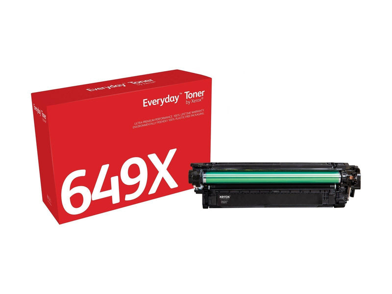 Xerox 006R04146 / Alternative to HP 649X / CE260X Black Toner - High Yield - Tonerpatrone Schwarz