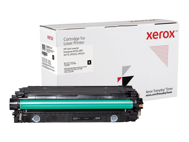 Xerox 006R04147 / Alternative to HP 651A / 650A / 307A - CE340A / CE270A / CE740A Black Toner - Tonerpatrone Schwarz