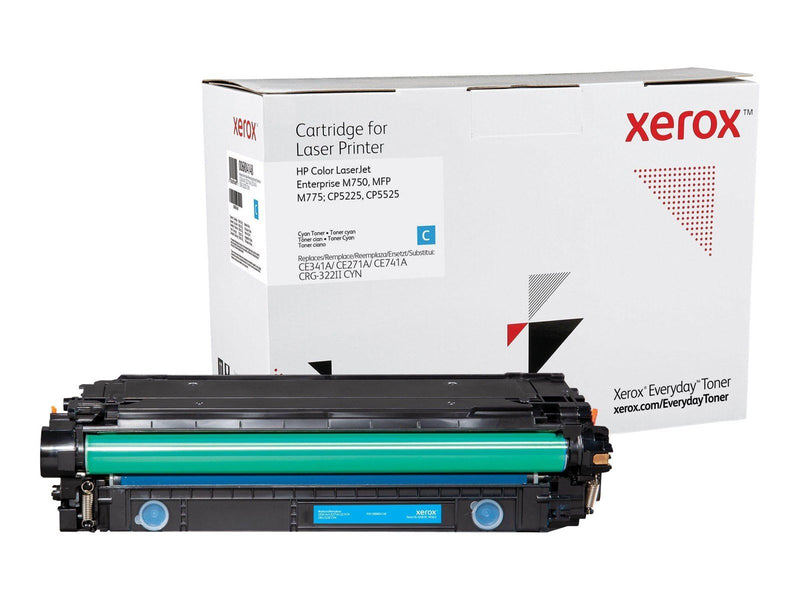 Xerox 006R04147 / Alternative to HP 651A / 650A / 307A - CE341A / CE271A / CE741A Cyan Toner - Tonerpatrone Cyan