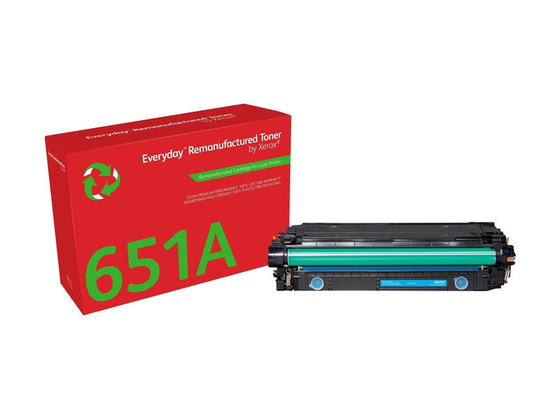 Xerox 006R04147 / Alternative to HP 651A / 650A / 307A - CE341A / CE271A / CE741A Cyan Toner - Tonerpatrone Cyan