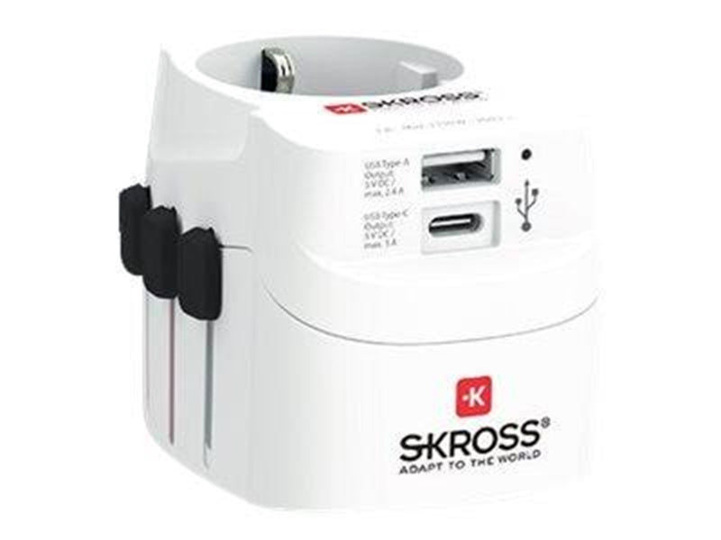 SKross World Travel Adapter PRO Light USB