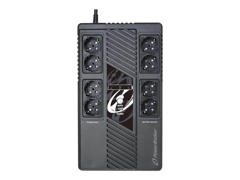 BlueWalker 10121160 - PowerWalker VI MS - 600VA/360W - Line Interactive UPS