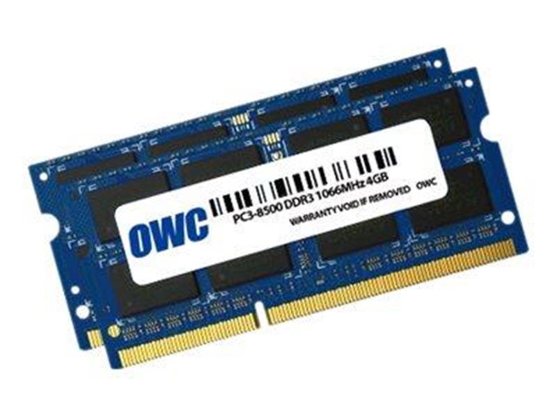 OWC Other World Computing - DDR3 - 8 GB Kit : 2 x 4 GB - SO-DIMM 204-pin - unbuffered