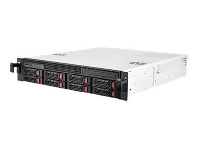 SilverStone RM21-308 - Gehäuse - Server (Rack) - Silber