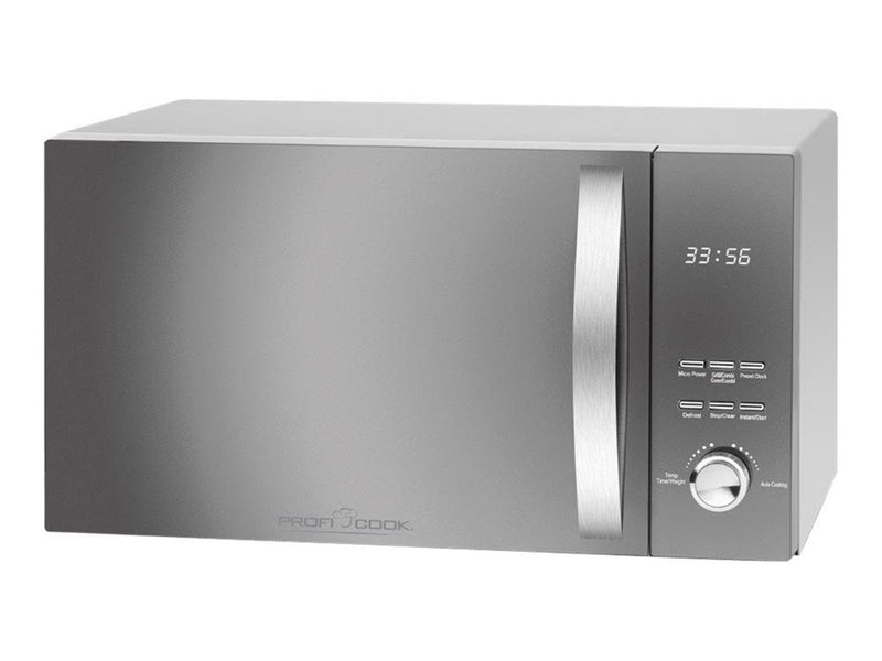 ProfiCook PC-MWG 1176 H - microwave oven with convection and grill - freestanding - silver