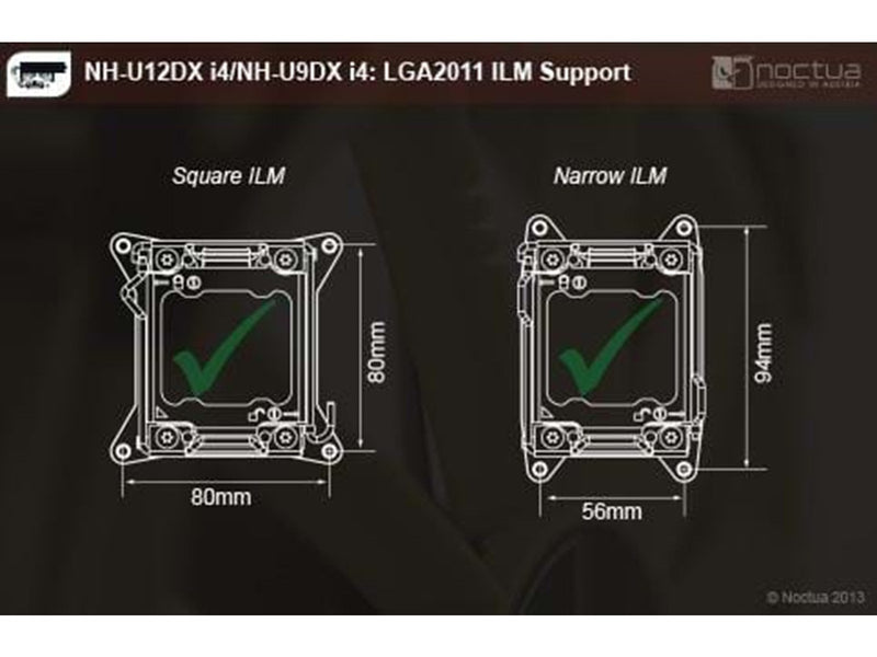 Noctua NH-U12DX i4 - CPU-Luftkühler - Max 22 dBA