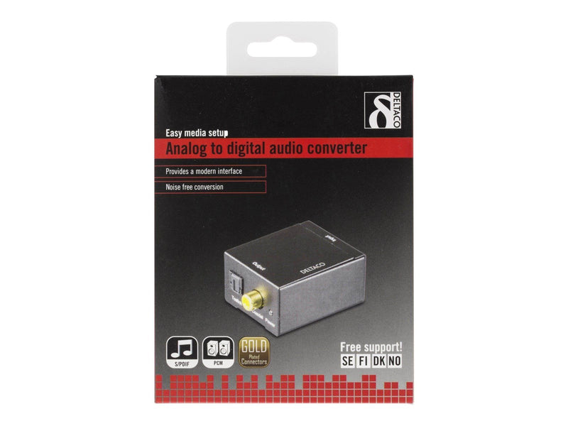 Deltaco Soundconverter analog zu digital