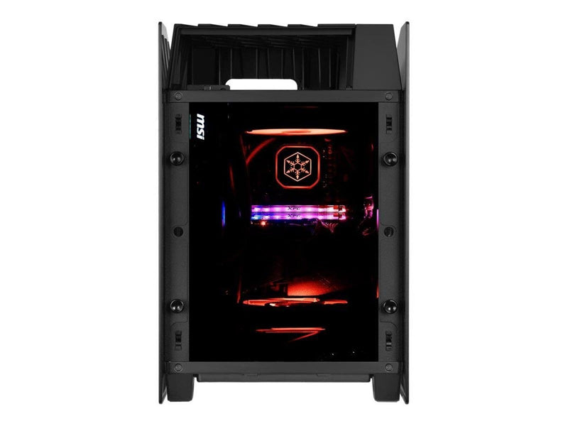 SilverStone Lucid LD03-AF - Gehäuse - Tower - Schwarz
