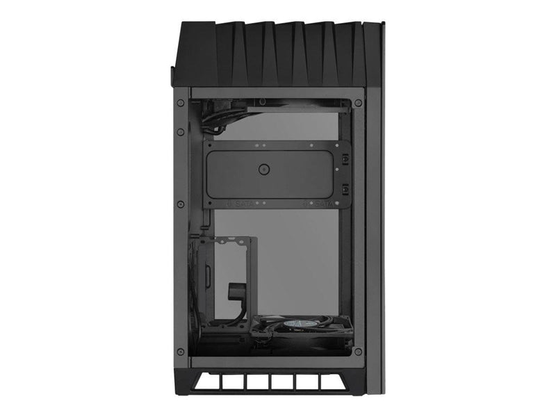 SilverStone Lucid LD03-AF - Gehäuse - Tower - Schwarz